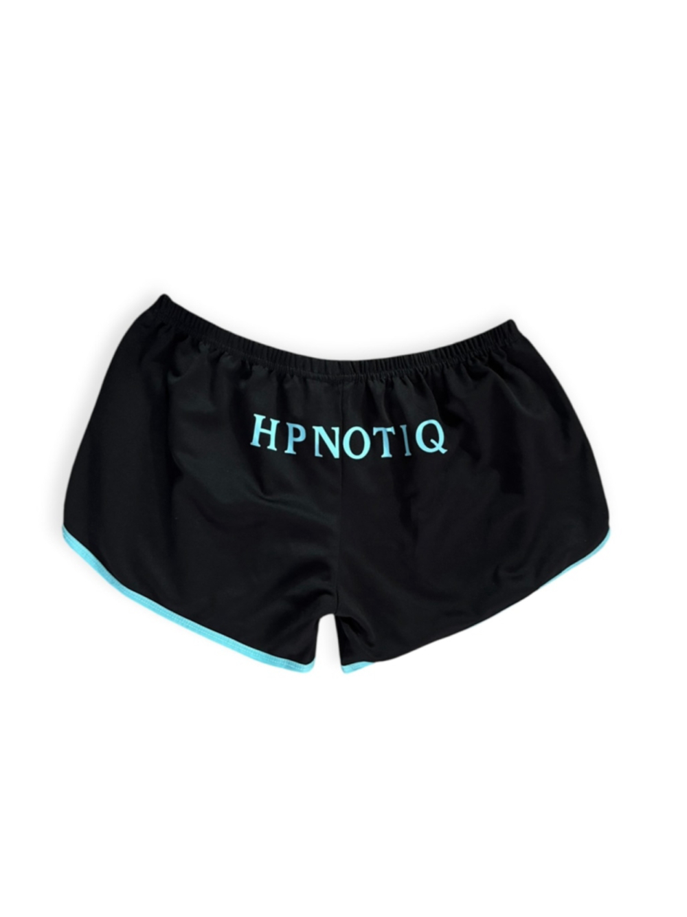 Hpnotiq Athletic Shorts, Branded Logo Back, Cheeky Shorts